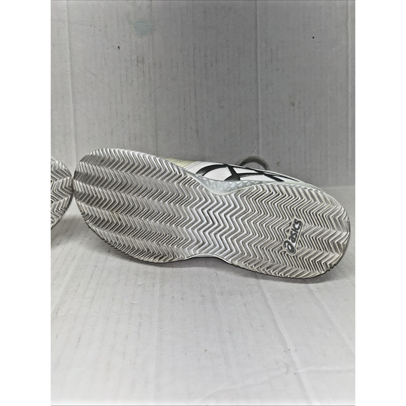 ASICS Gel Resolution 7 1/2 White Silver Size 7 1/2 Women - Picture 7 of 8